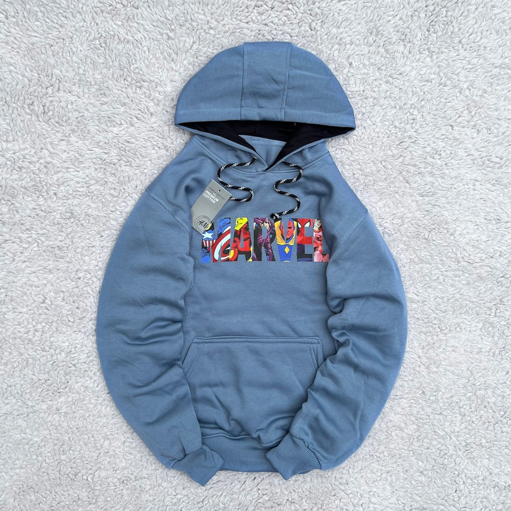 Sweater Hoodie Marvel H&amp;M Premium Full Tag | Hoodie Kasual