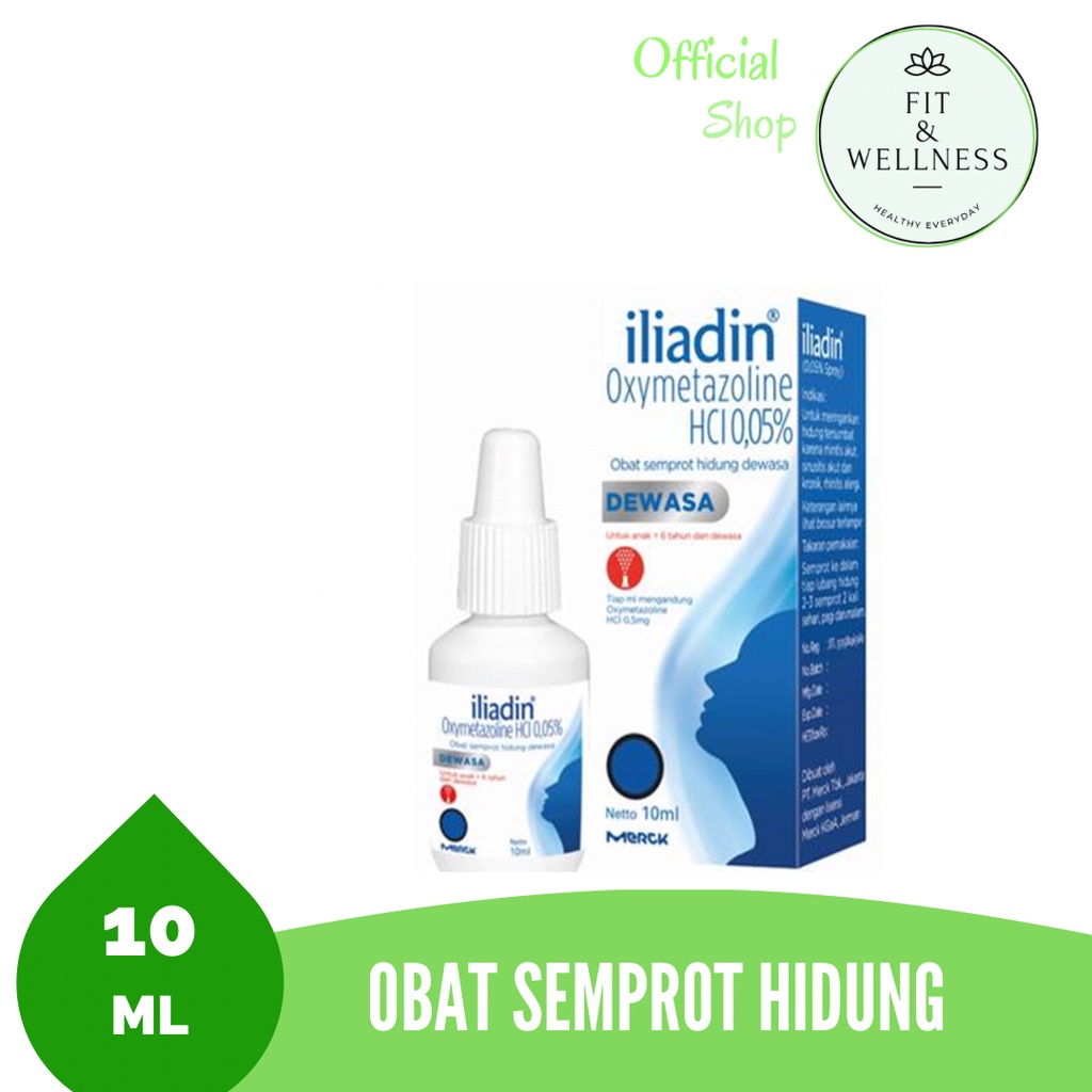 Jual ILIADIN ANAK & DEWASA - NASAL DROP & SPRAY | TETES & SEMPROT ...