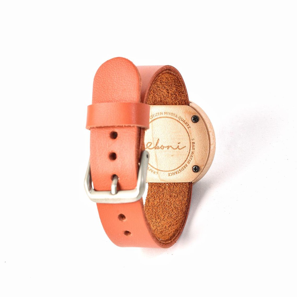 Eboni - Jam Tangan Kayu Maple 2.0 Tan / Wooden Watches Women