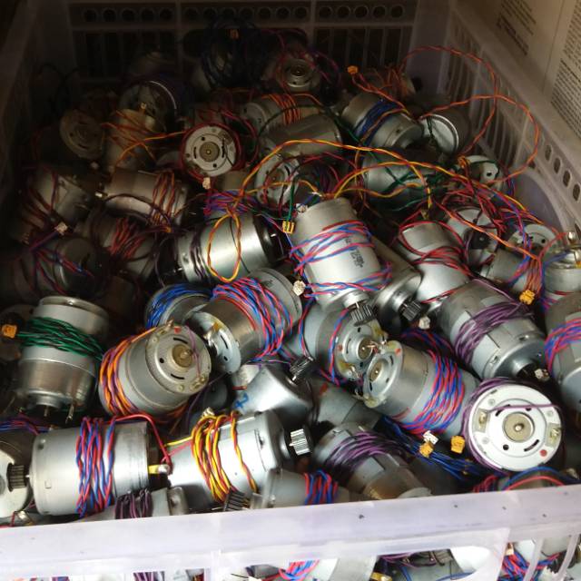 Dinamo printer DC 12 - 24 V generator mini layang layang