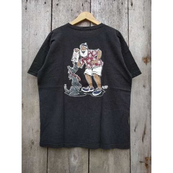 kaos vintage captain santa size XL second original