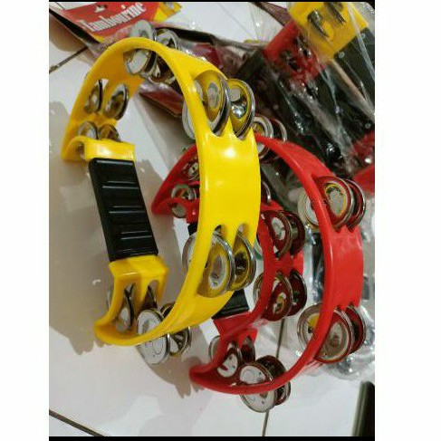 ALAT MUSIK TAMBORIN TAMBOURIN DOUBLE KECREKAN