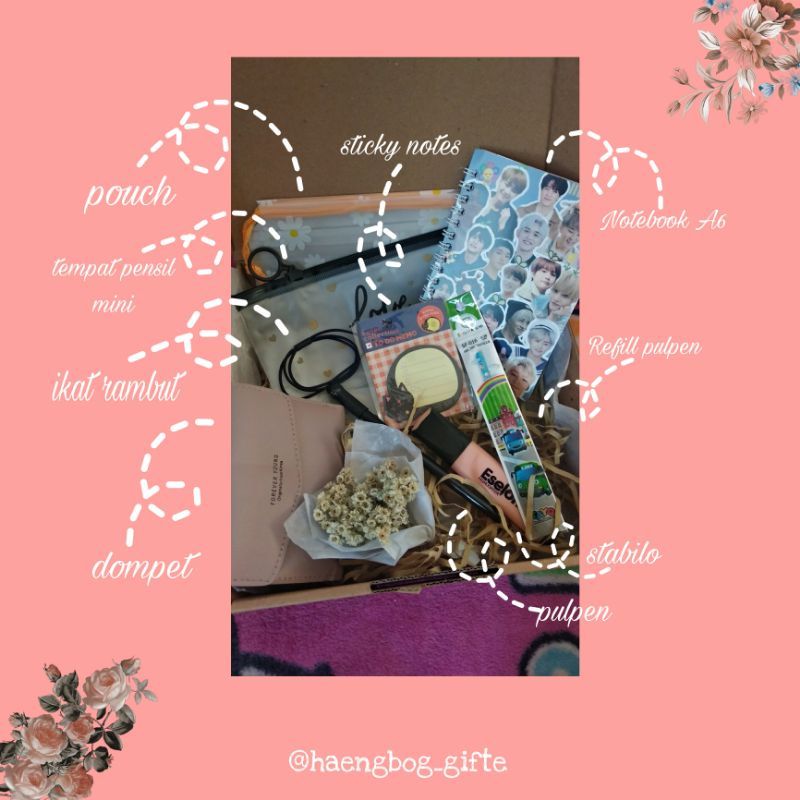 

Gif Box aesthetic/ Hampers K-Pop/Kado wisuda aesthetic