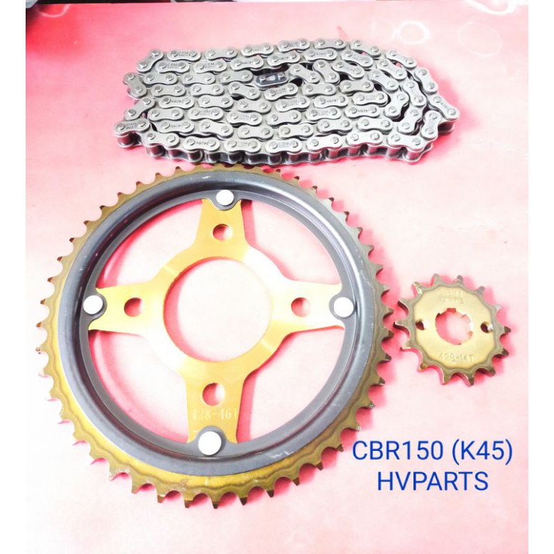 GIR SET GEAR SET PLUS RANTE CBR 150 NEW CBR 150 K45 BAJA BAKARAN