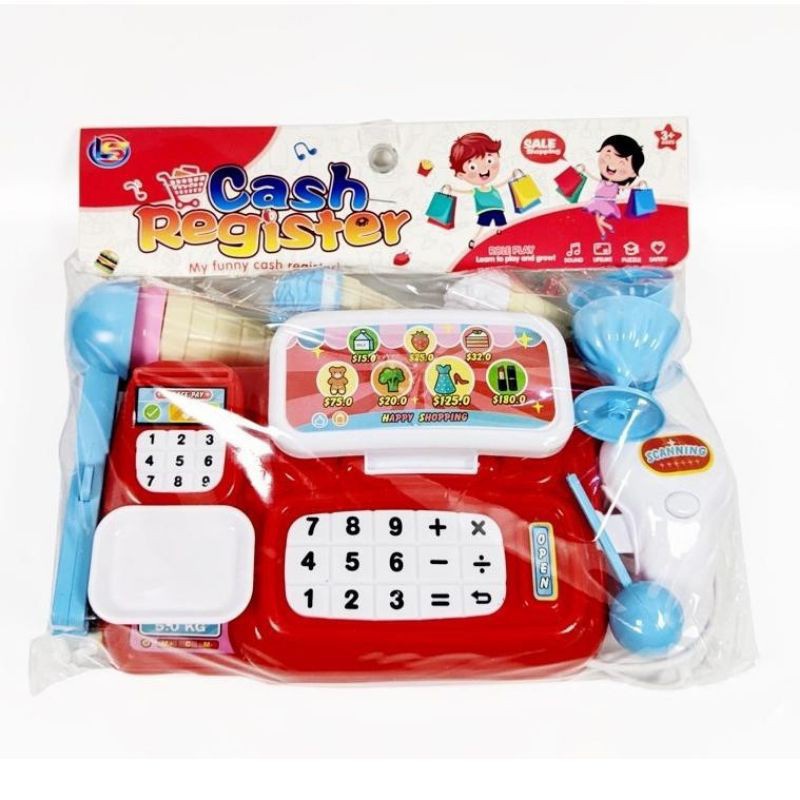 Mainan Anak Kasir dan Es Krim / Cash Register & Ice Cream
