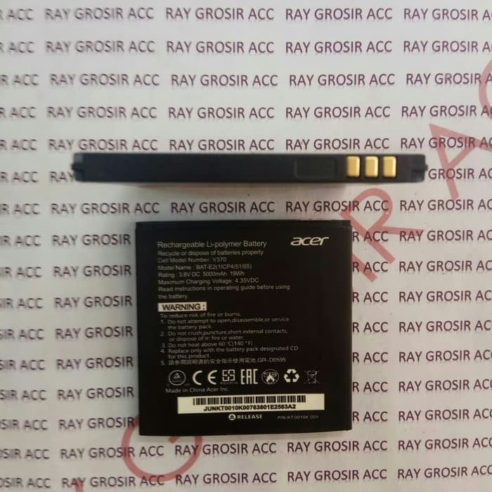 Baterai Original Double Power acer Liquid E2 , Acer V370