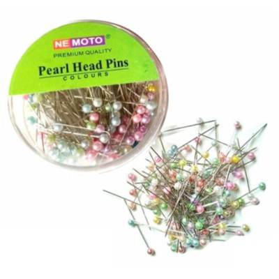 NMT01 Jarum Pentul Ne Moto Besar  Jarum Pentul Motek Mutiara Mika Bulat