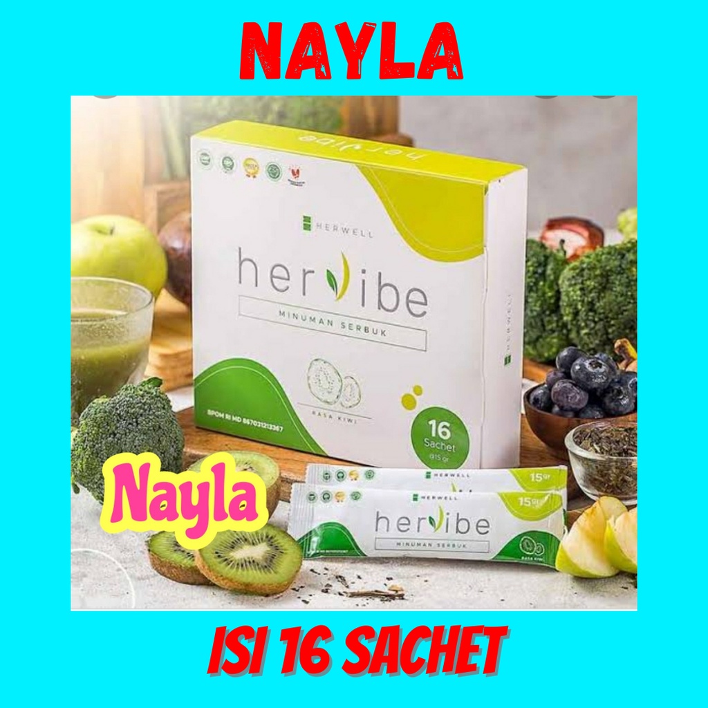 HERVIBE HERWELL ORIGINAL ISI 16 SACHET