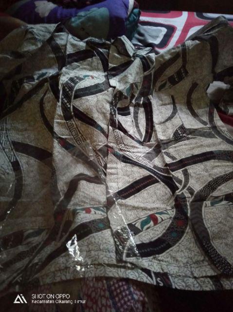 New Arrival Distro Batik Pria Bordir Sogan Hrb026 Batikaf Notoarto Batik Ipnu-ippnu Hem Pria Bel