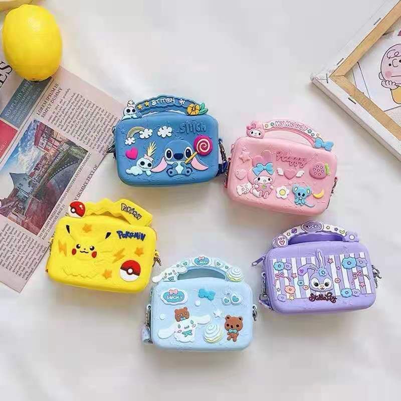 Tas selempang anak , tas pop it , tas bahu , waistbag , tas anak , tas anak perempuan , tas anak cew