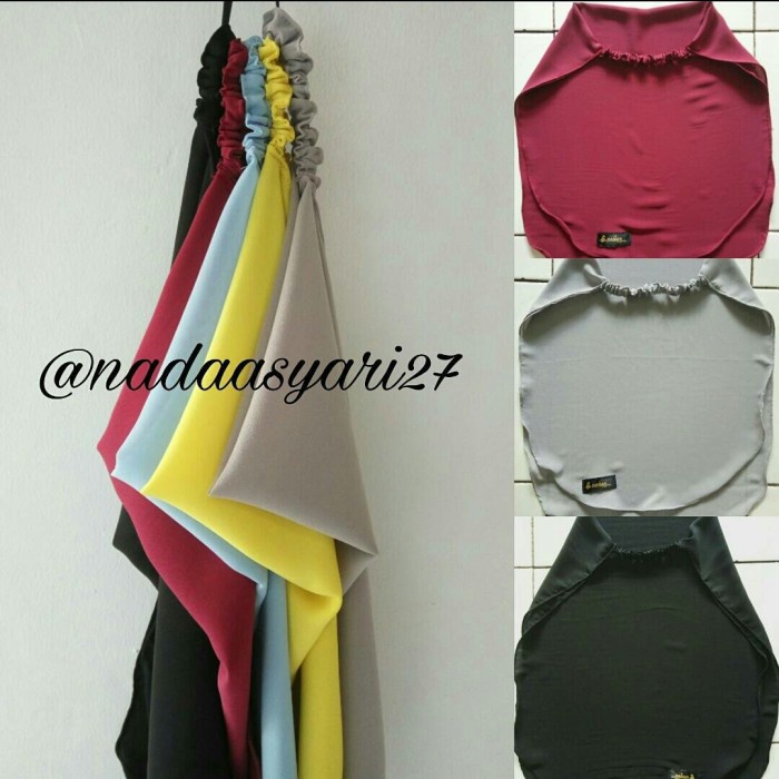 

jilbabcadar- cadar tali karet warna -cadarjilbab