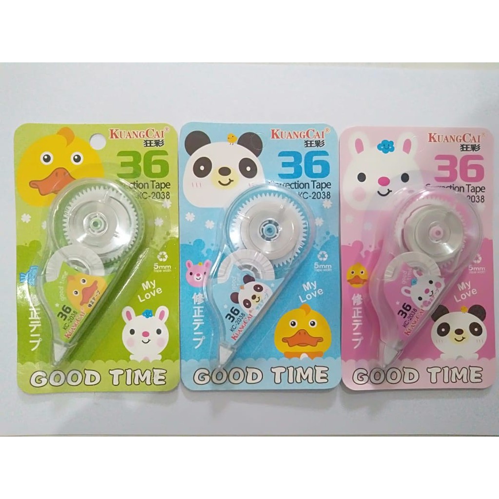 

JKG Correction Tape / Tip-ex Kertas Deli motif