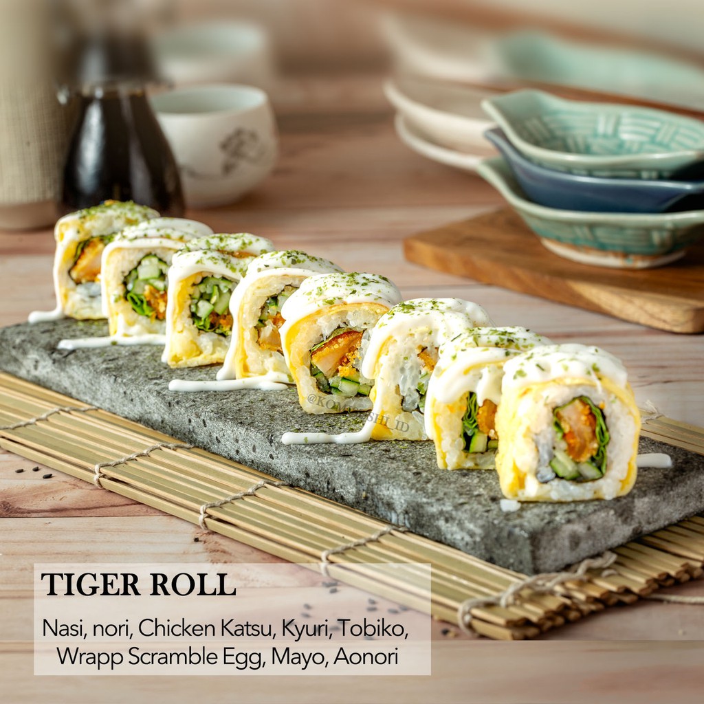

TIGER ROLL | PERSONAL SIZE SUSHI
