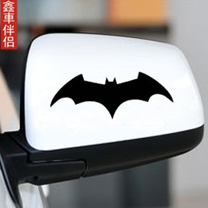 Aksesoris Mobil Spion Stiker Batman Superman Car Decal Mirror Sticker