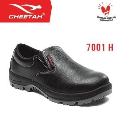 7001 H - Cheetah - Double Sol Polyurethane - Safety Shoes / Sepatu safety cheetah 7001H Original