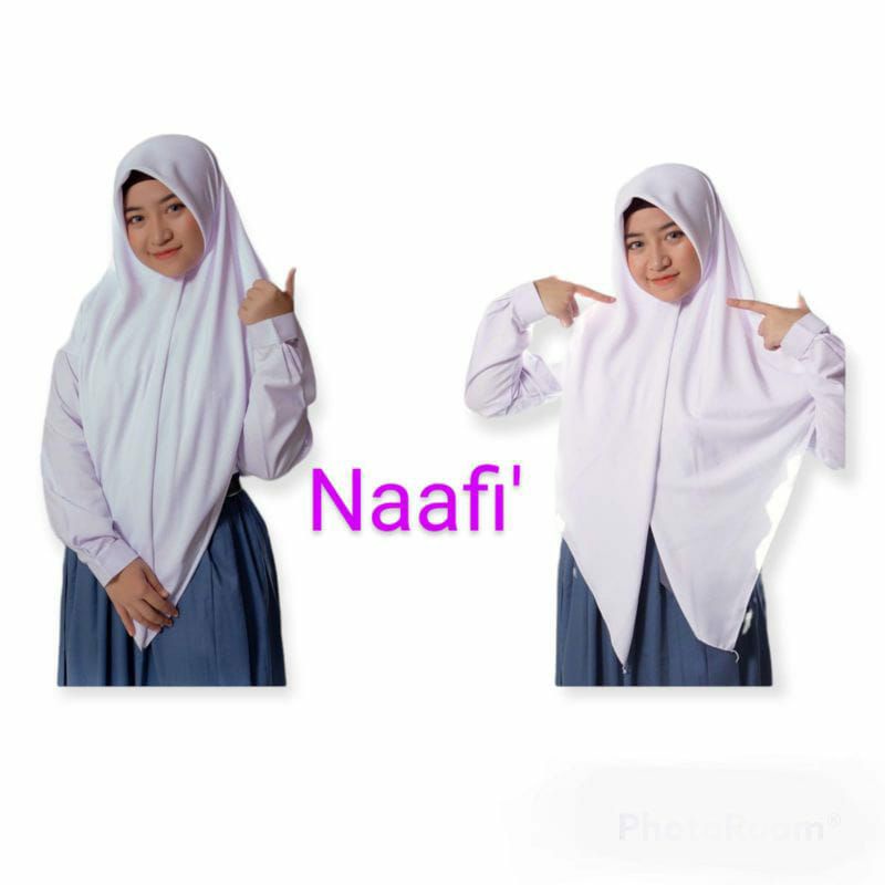 Kerudung Sekolah Segi empat Polino