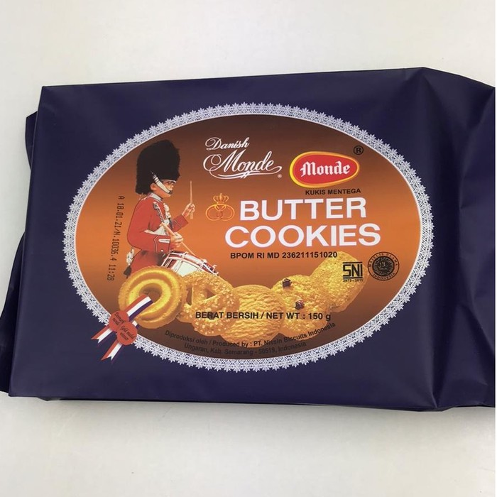 MONDE DANISH BUTTER COOKIES 150g