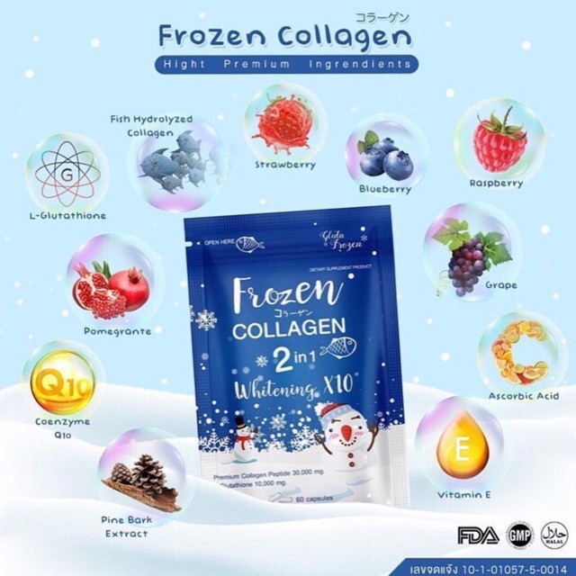 FROZEN COLLAGEN 2in1 WHITENING 10X