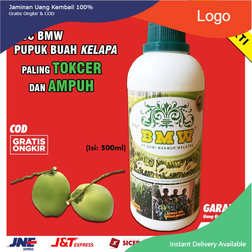 Pupuk Organik Cair Tanaman Perangsang Buah Kelapa POC BMW