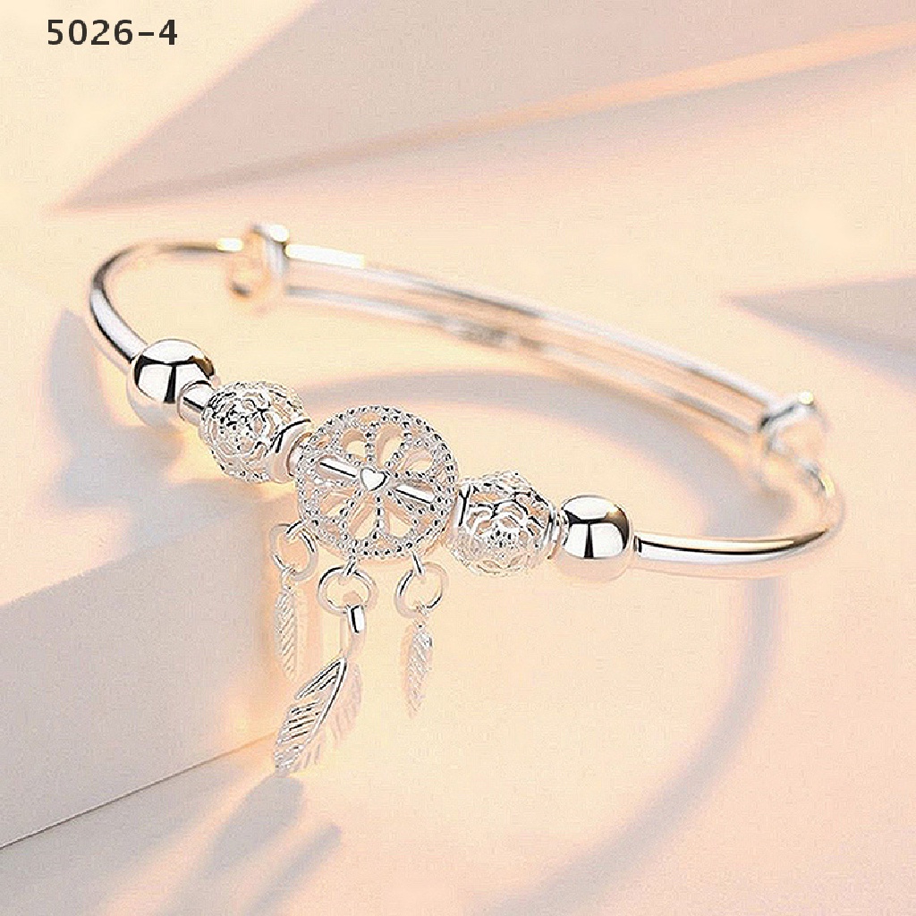 5026-4 Dreamcatcher Tassel Feather Charm Bracelet &amp;Bangle for Women Fashion Elegant 5026-4