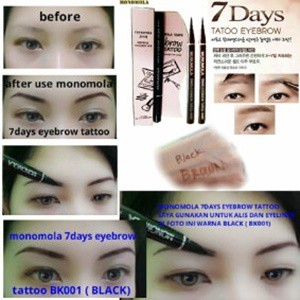 Monomola Eyebrow Tatoo Tato Tatto - Pensil Alis Cair - Sulam Alis