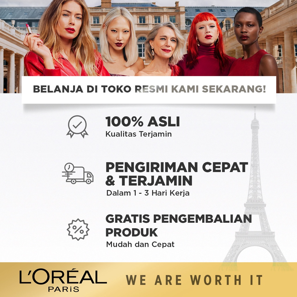 L'Oreal Paris Fall Resist 3x Shampoo 170ml x2Pcs -Hair Care Perawatan Rambut Rontok Loreal-8