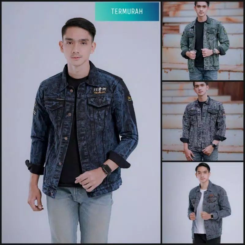 CUCI GUDANG JAKET LEVI RIPPED SKINNY JEANS  HIJAU ARMY 