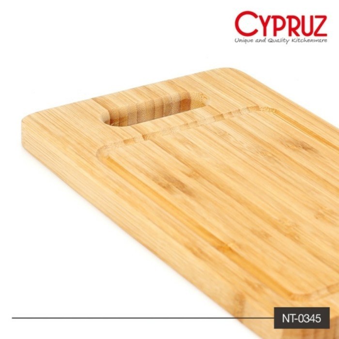 Cypruz Talenan Bambu Model persegi Ukuran 26x16x1.5cm Nt-0345