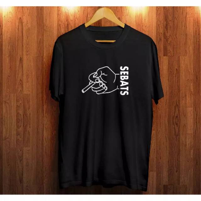 murah!!! Kaos distro sebats bahan combed 30s