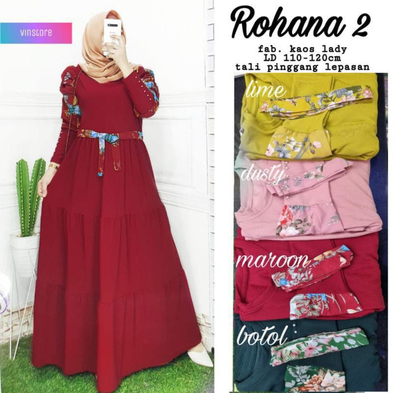 GAMIS ROHANA BY VINSTORE ORI SOLO