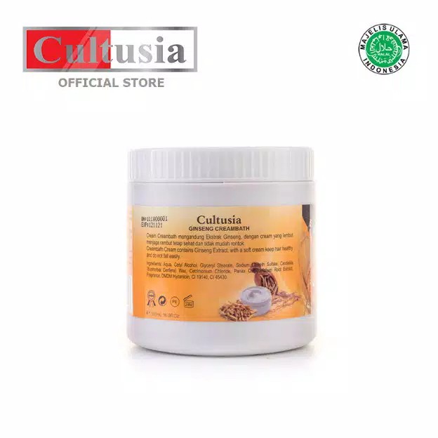 Cultusia Creambath Ginseng 500ml