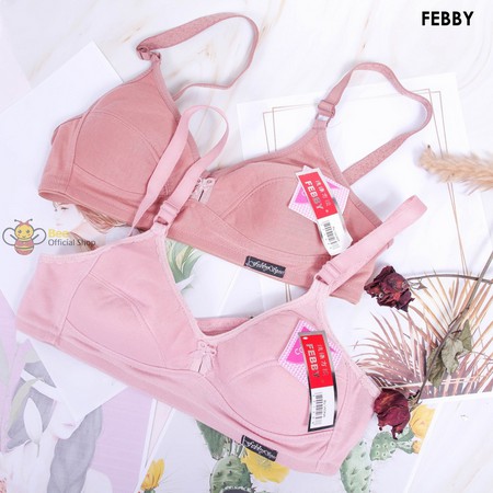 BEE - Bra Bh Sport Pakaian Dalam Wanita Cewe Perempuan Bahan Import Febby-FEBBY/GUFFY