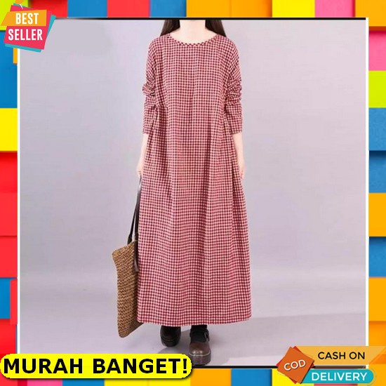 Baju Gamis Lebaran Remaja Terbaru 2022 Dress Muslim Kondangan Kekinian Termurah Baju Gamis Remaja Pr