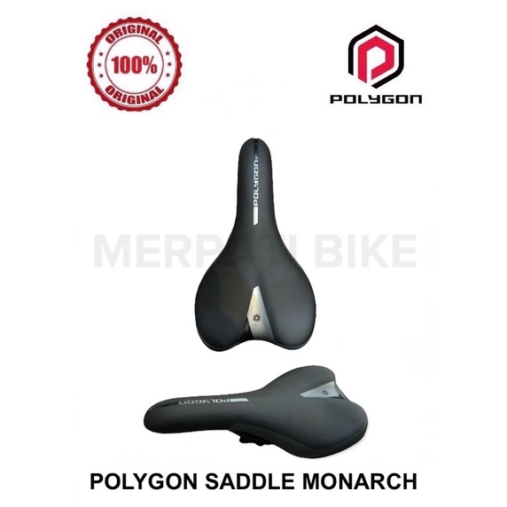 Sadel Sepeda Polygon Foam Monarch Saddle Jok Sepeda
