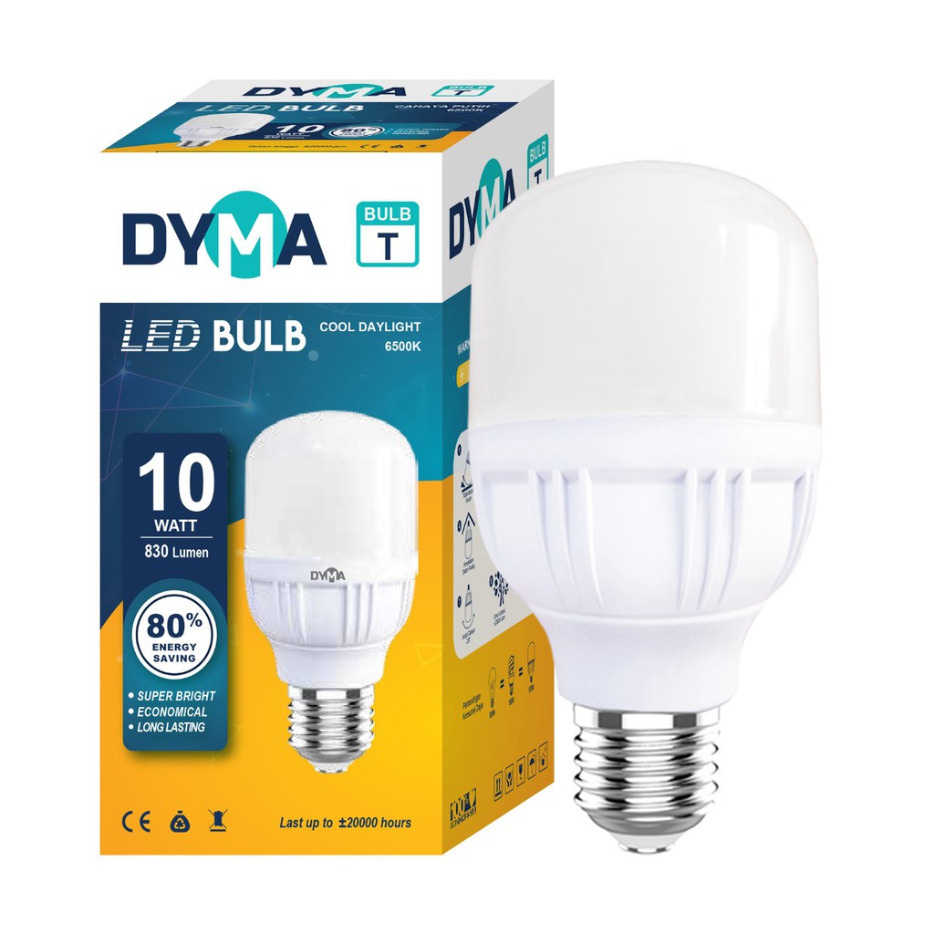 Dyma Lampu LED 10W - Putih