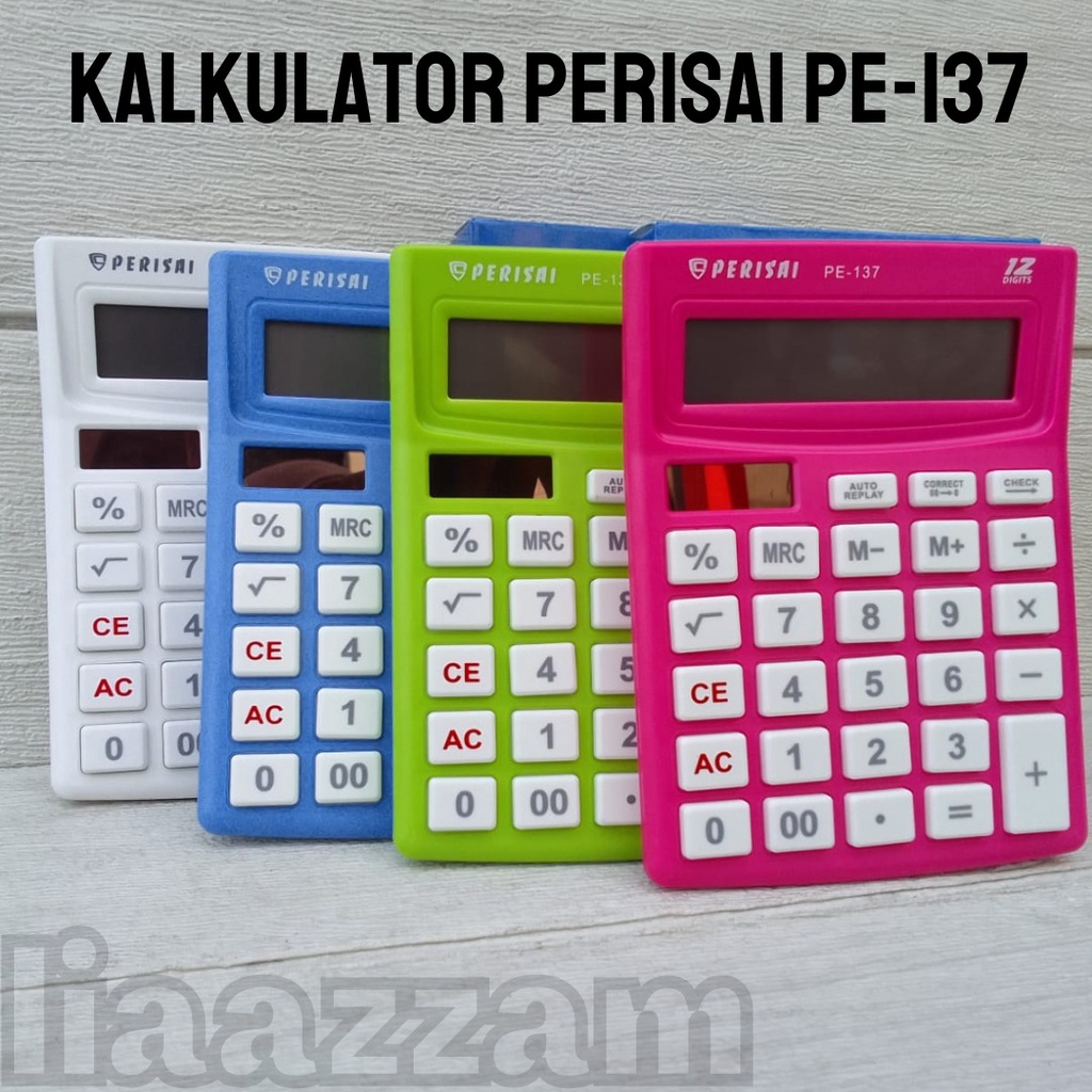 

Calculator / Kalkulator Perisai PE-137