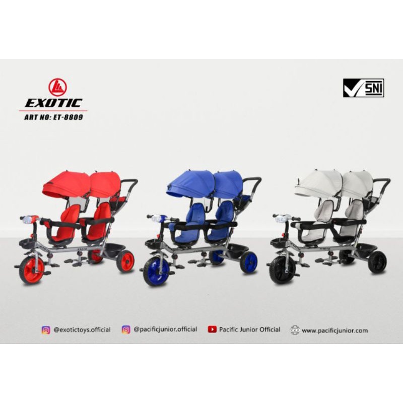 SEPEDA ANAK KEMBAR EXOTIC ET-8809