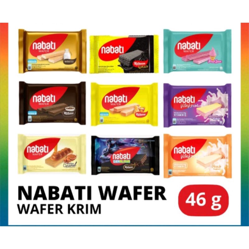 

Richeese Nabati Wafer 49 gram