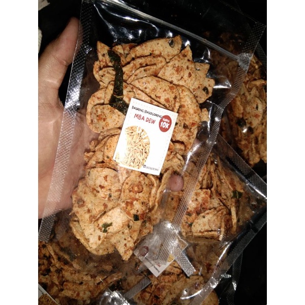 

keripik basreng pedas daun jeruk