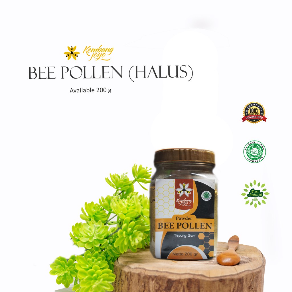 

Madu Kembang Joyo Bee Pollen Powder 200 gr - Free Ongkir