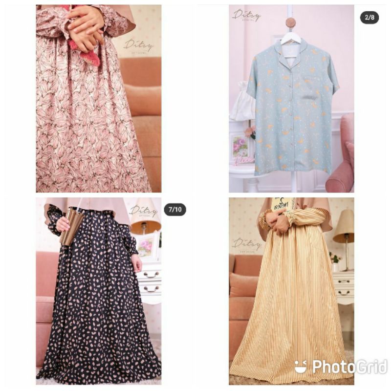 Preloved pribadi Ditsy size M