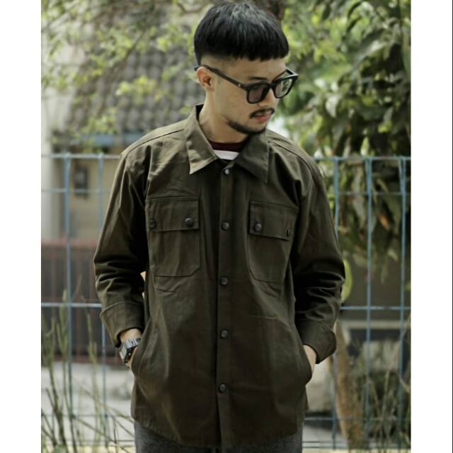SEMI PARKA HIJAU ARMY