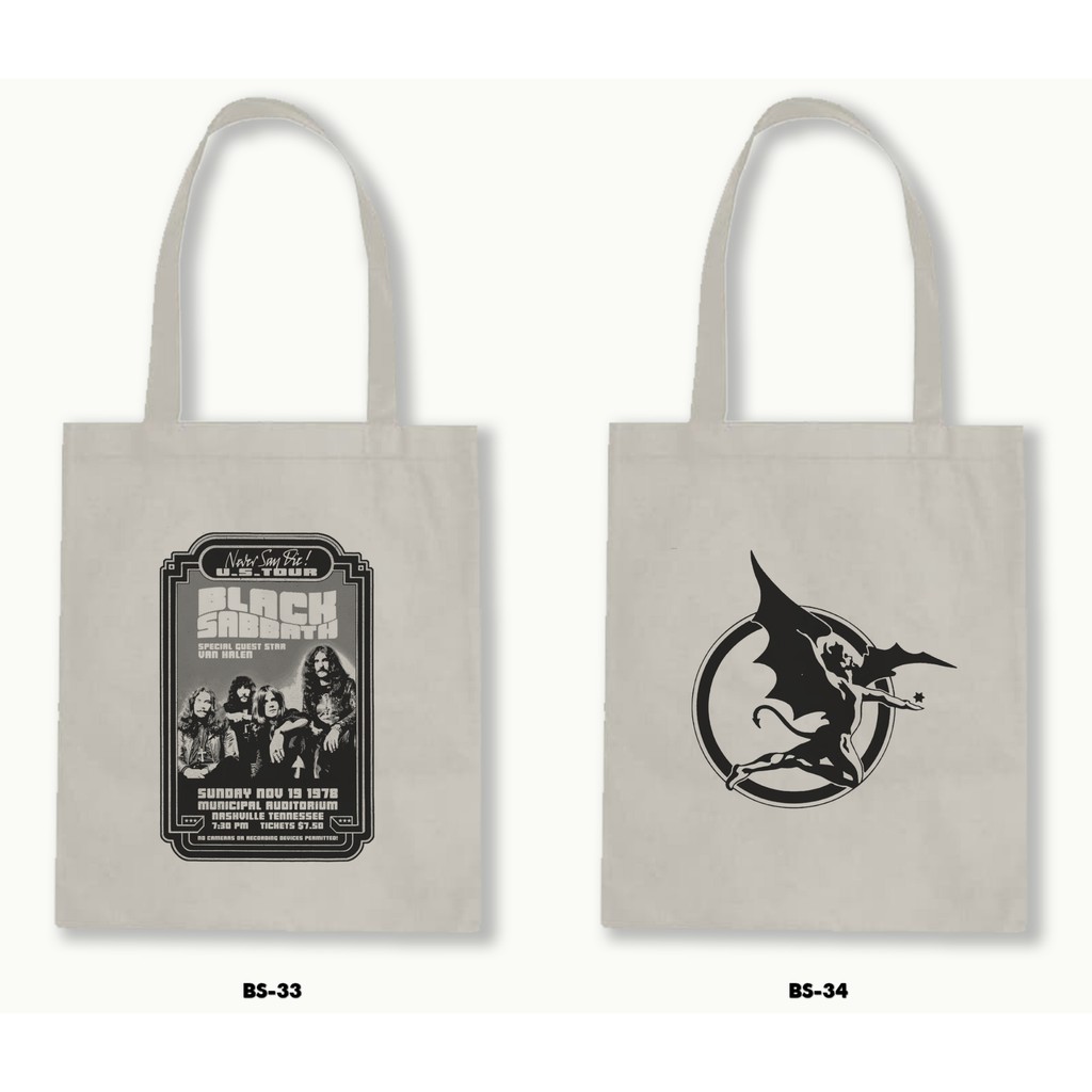 TOTE BAG BLACU - BLACK SABBATH .03