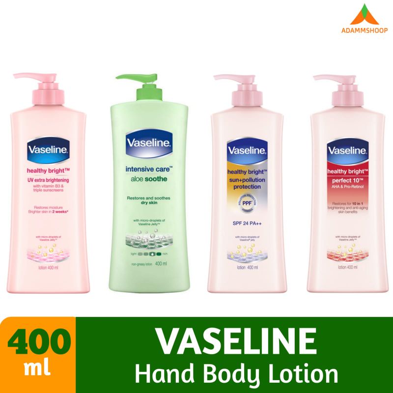 Vaseline Hand Body Lotion 400ml