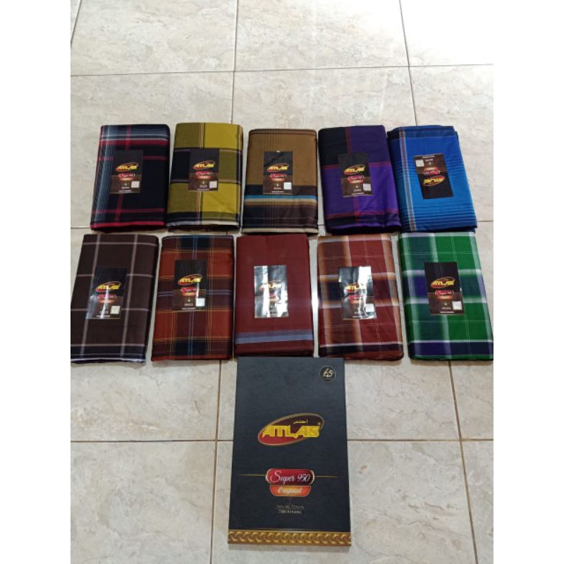 Sarung atlas super 950 benang 7500 original termurah best seller