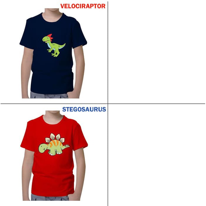 Kaos Dinosaurus Lucu Anak Dengan Berbagai Pilihan By Crion