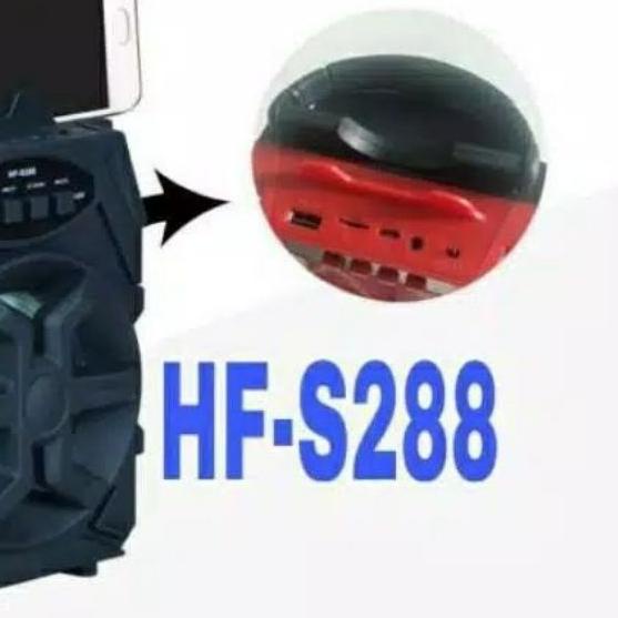 ❀ SPEAKER BLUETOOTH KARAOKE HF S288/XTM-5009 BONUS MIC KABEL/SPEAKER KARAOKE MINI/SPEAKER MURAH/SPEA