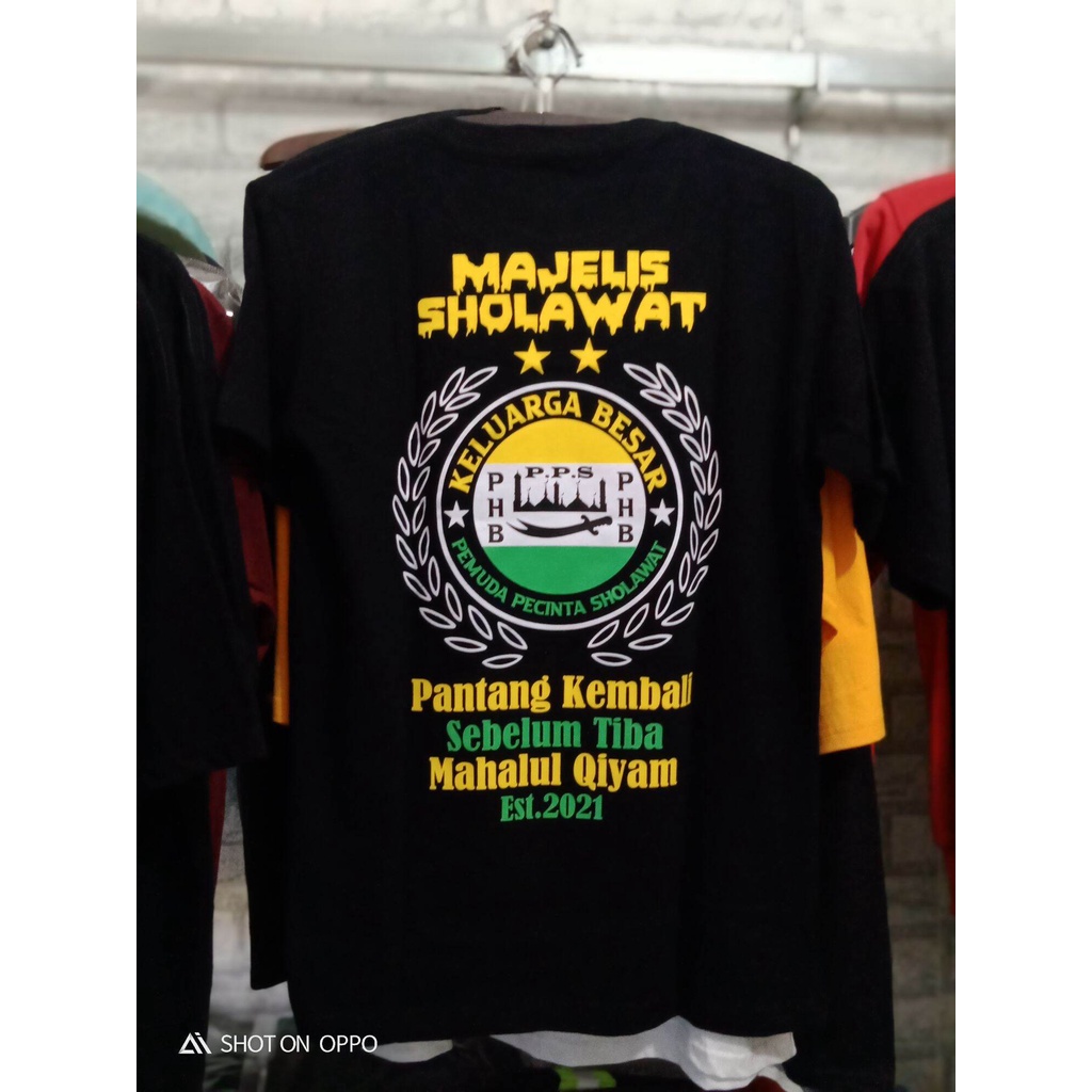 [COD] Kaos PHB Majlis Sholawat Mahalul Qiyam NEW Lengan Pendek