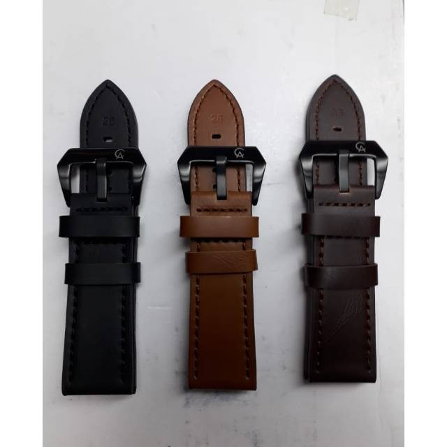 STRAP KULIT ATAU TALI KULIT JAM TANGAN ALEXSANDER CHRISTIE