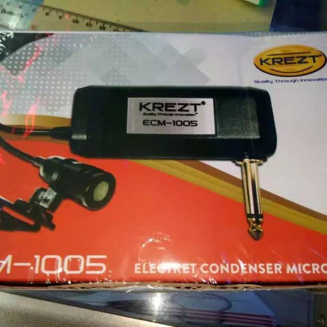 Mic jepit krezt ECM-1005.ORIGINAL.cocok buat imam suara jernih.sensitif